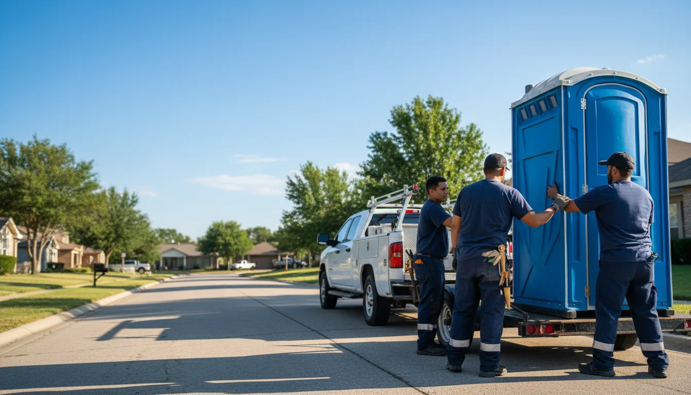 Portable Toilet Rental in Clover, SC near me